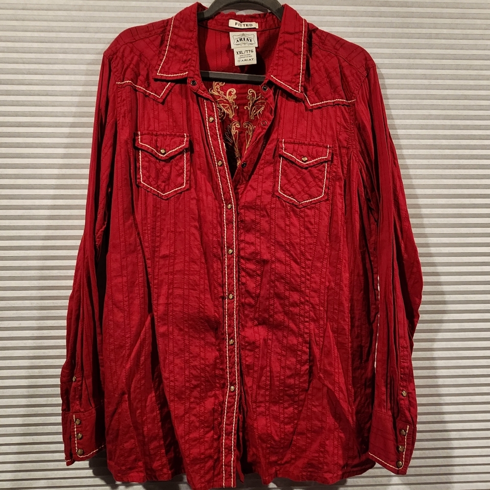 Ariat western shirt XXL